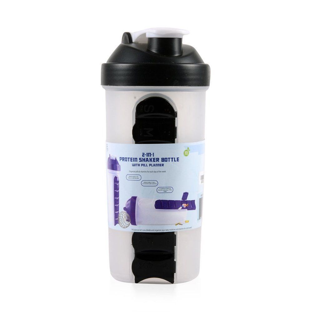 2-IN-1 Pill Planner Water Bottle